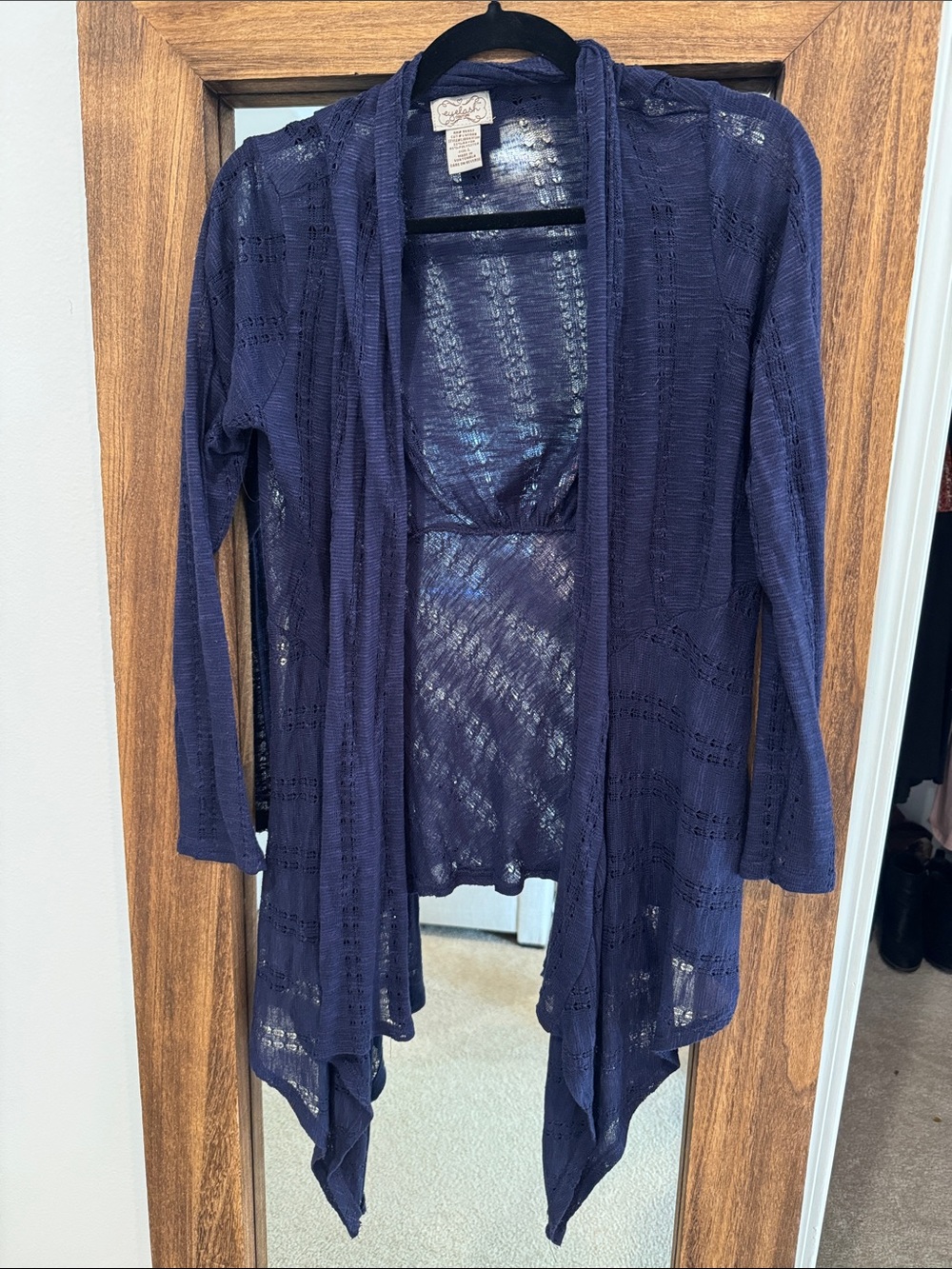 Navy Cardigan